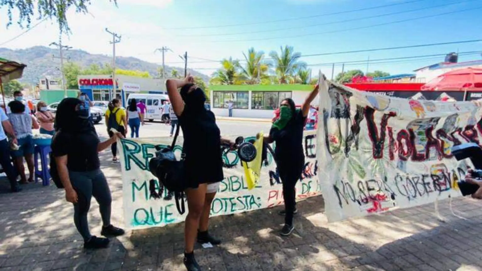 Protesta feministas Acapulco